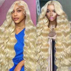Lotulo 613HD lace front wig, 28 inches, natural hairline.