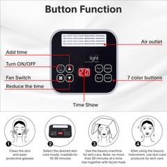 LOUDYKACA salon-level LED mask for professional-like skin care at home.