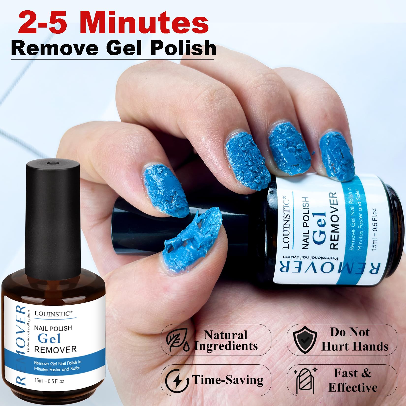 Louinstic at-home nail-removal experience makes DIY nail art easier.