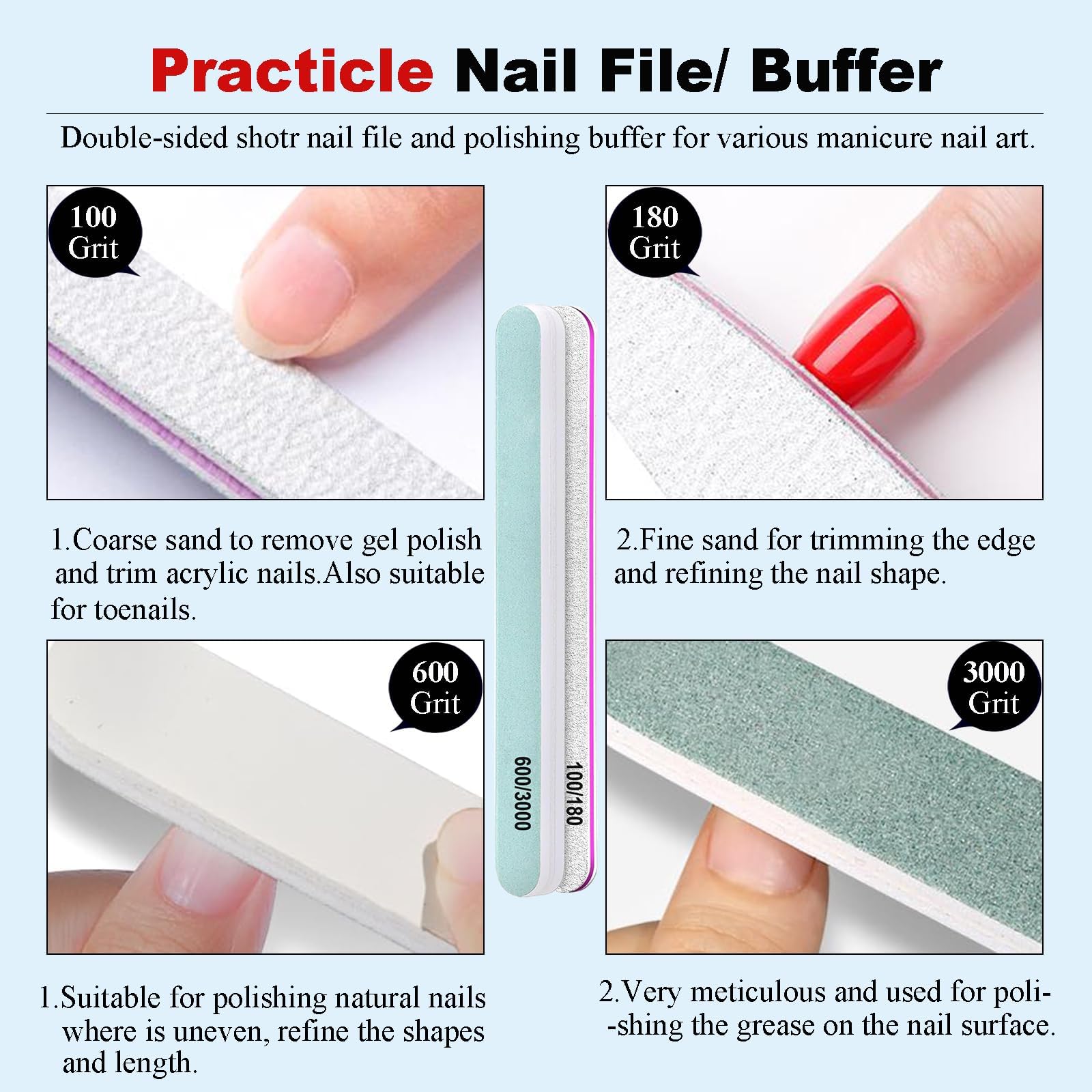 LOUINSTIC At-home manicure setup supports time-saving routine.