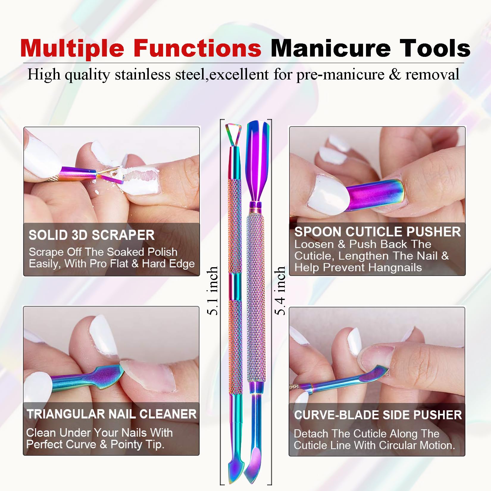 Louinstic gel polish removal in action on nails