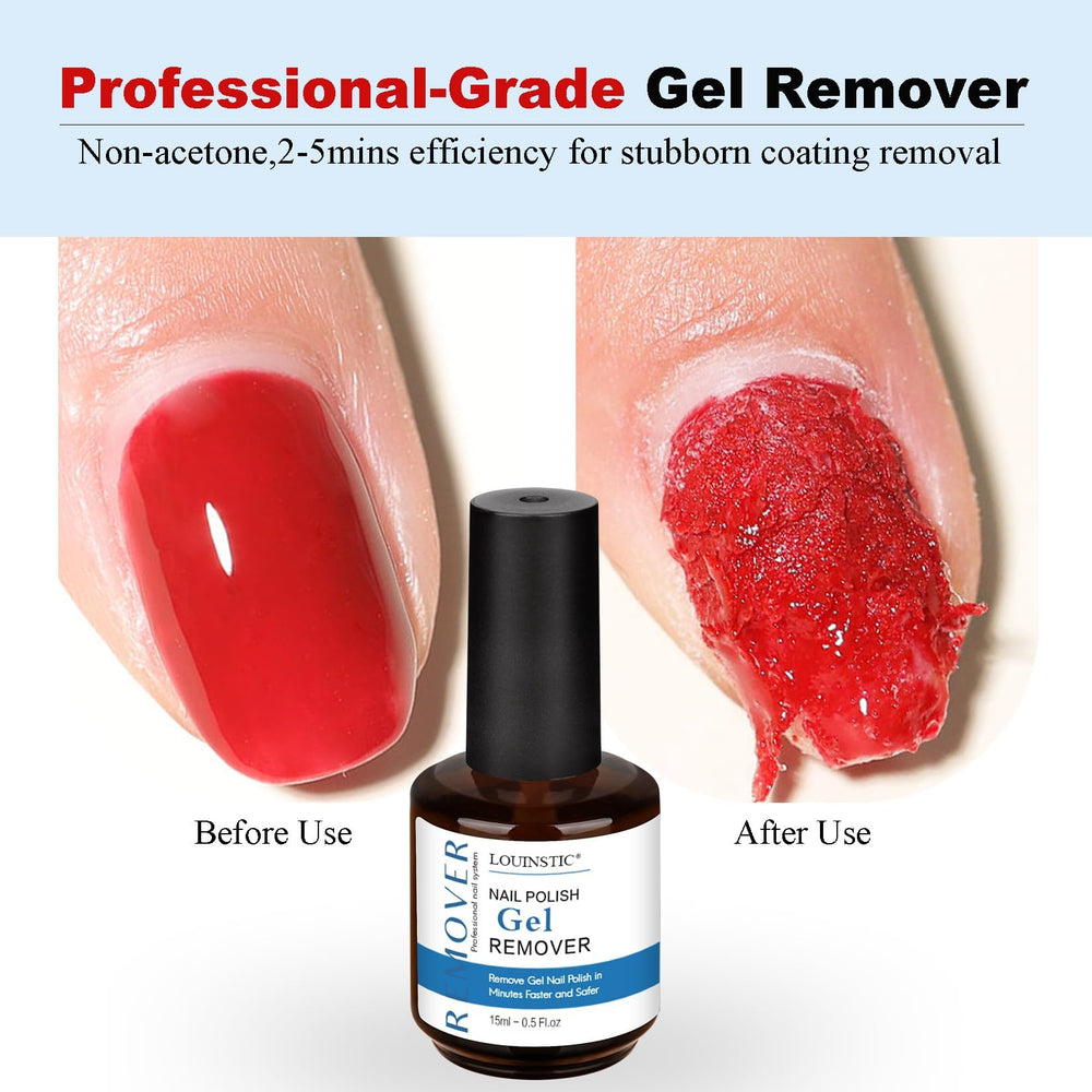 LOUINSTIC nail oil post-treatment nourishes and seals moisture.