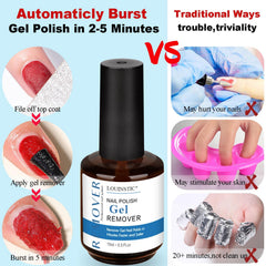 LOUINSTIC nail polish scraper ready to lift gel smoothly.