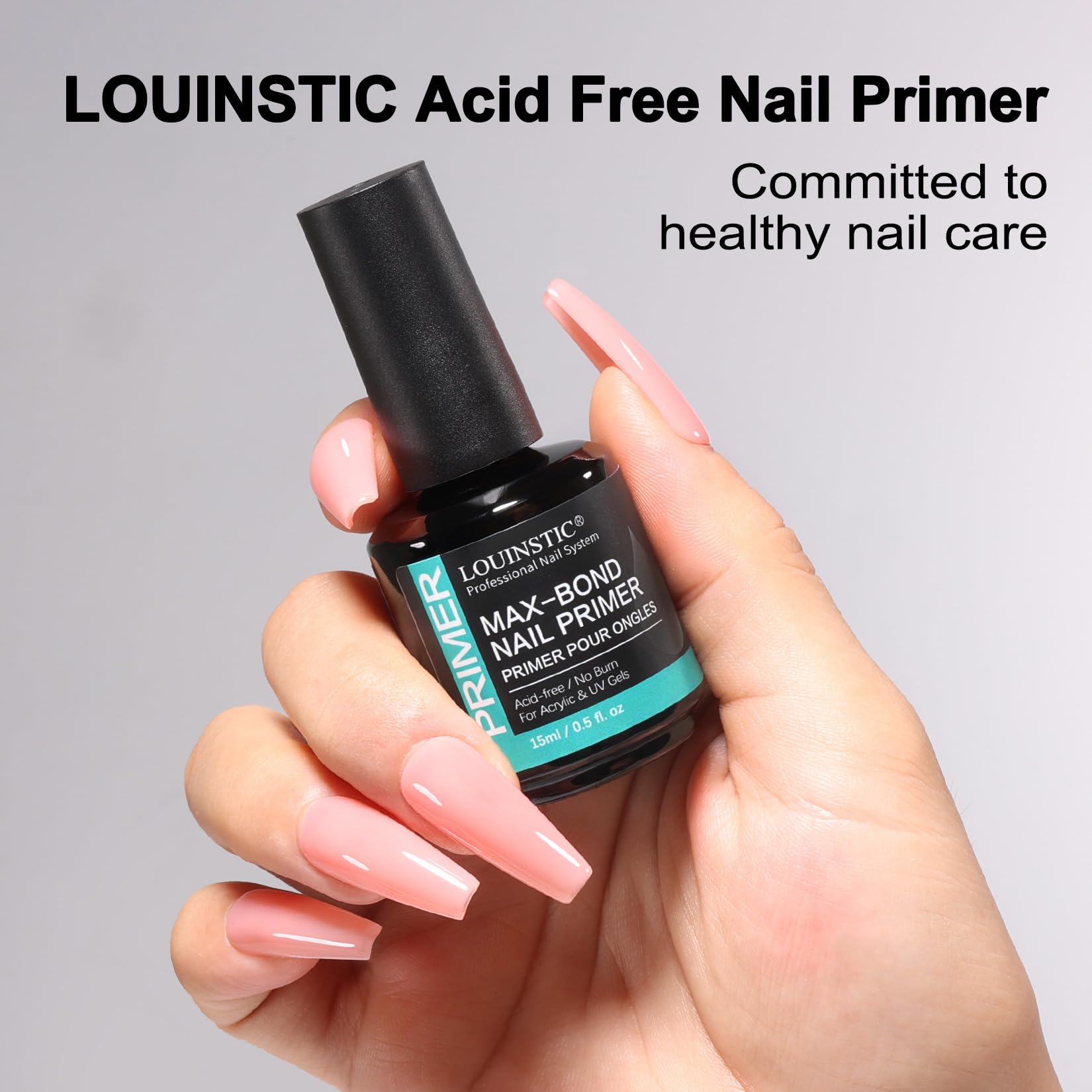 LOUINSTIC packaging and 15ml size ideal for salon and DIY kits.