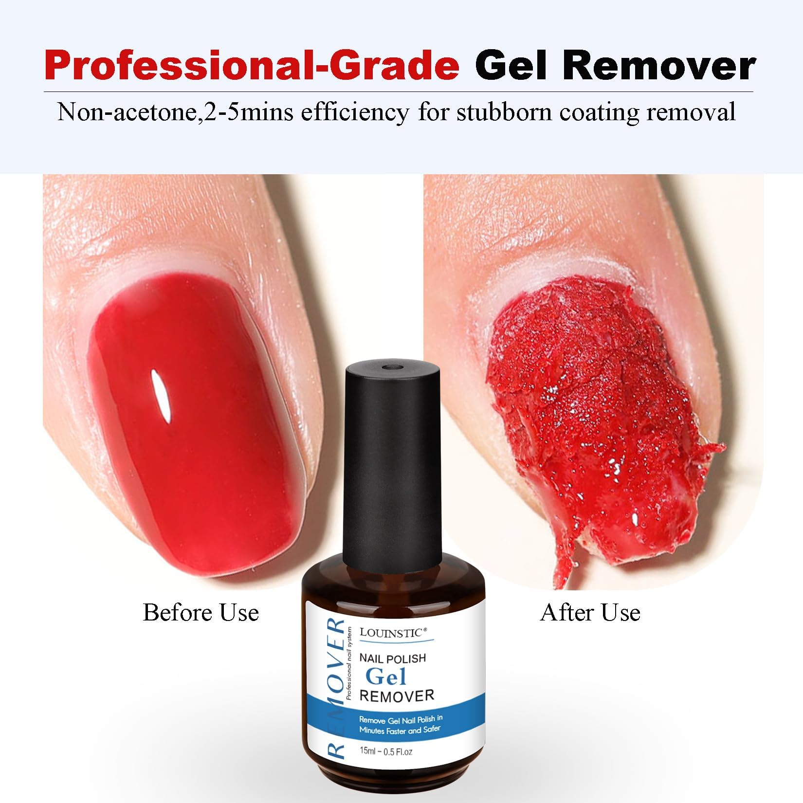 LOUINSTIC comprehensive home removal set for salon-grade results at home.