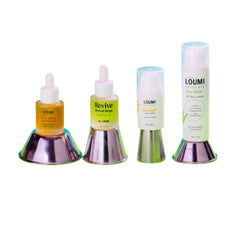 LOUMI Skincare Glow Pack box with four products for daily radiance