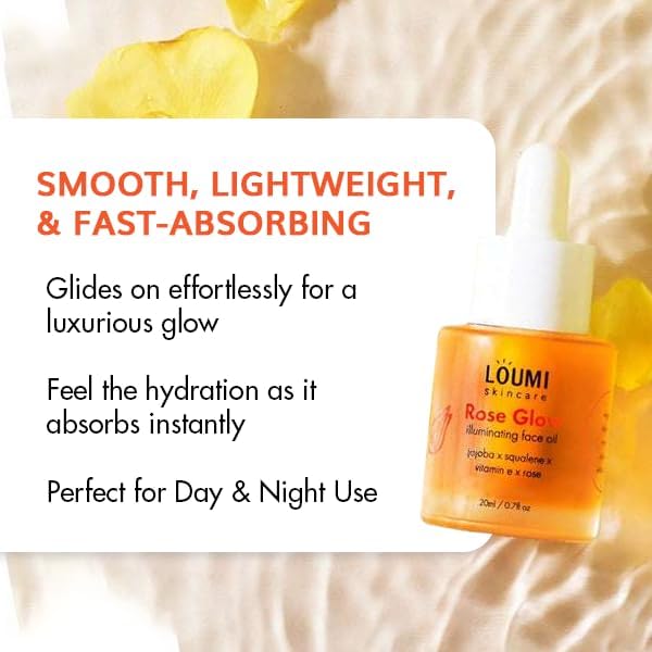 LOUMI Glow Pack ready for morning skincare routine