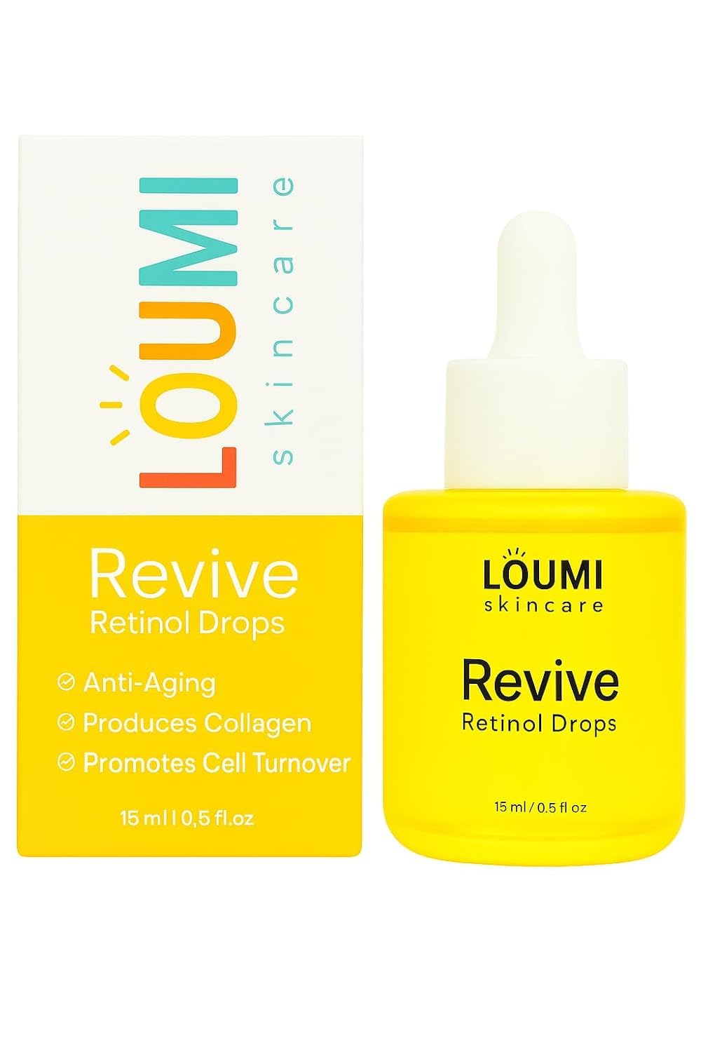 LOUMI Nighttime routine texture after use shows nourished, refreshed skin