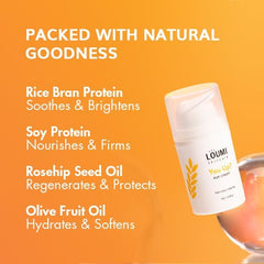 LOUMI You Up Eye Cream jar demonstrates gentle hydration for brighter under-eye area