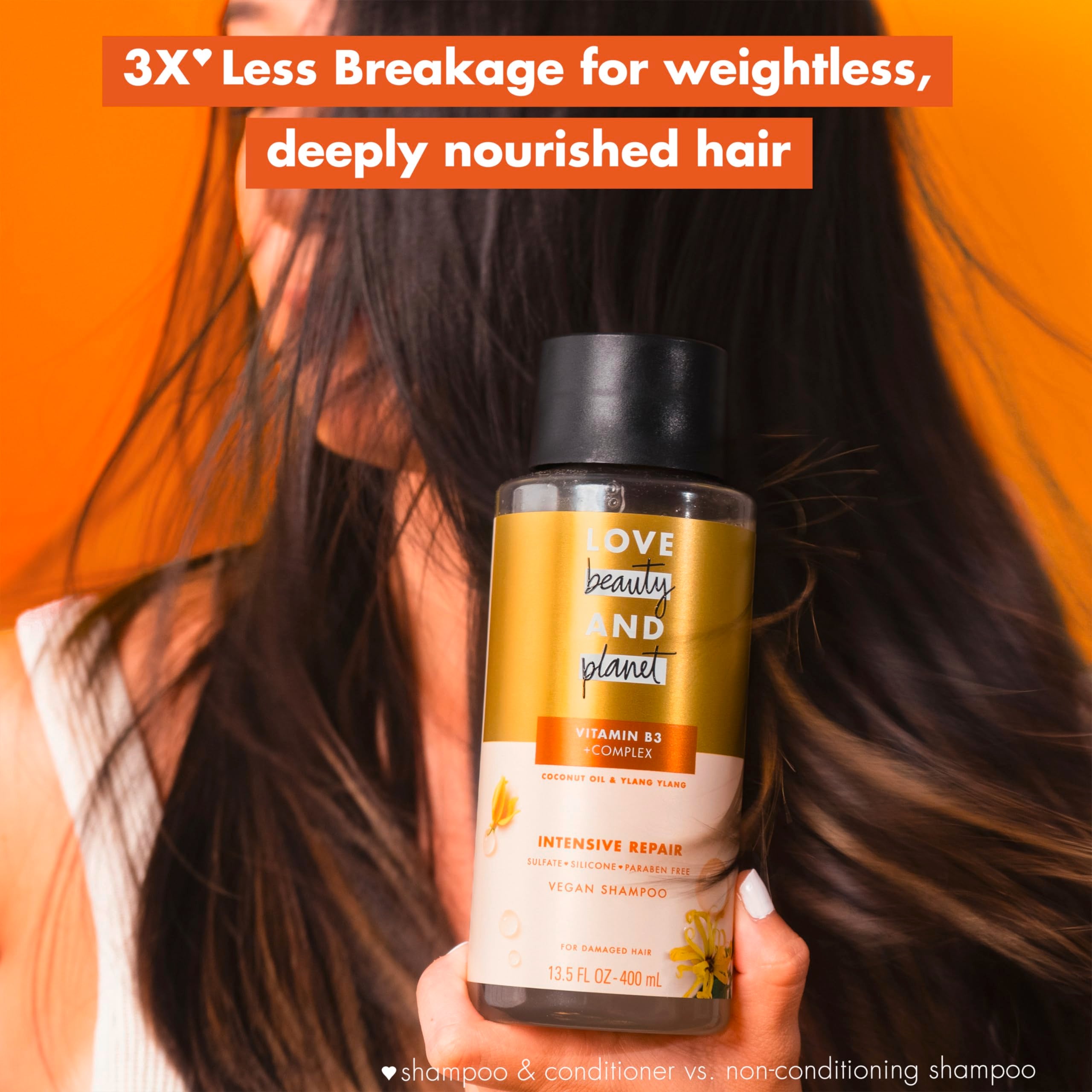 Love Beauty And Planet 92% naturally-derived label highlights clean ingredients.