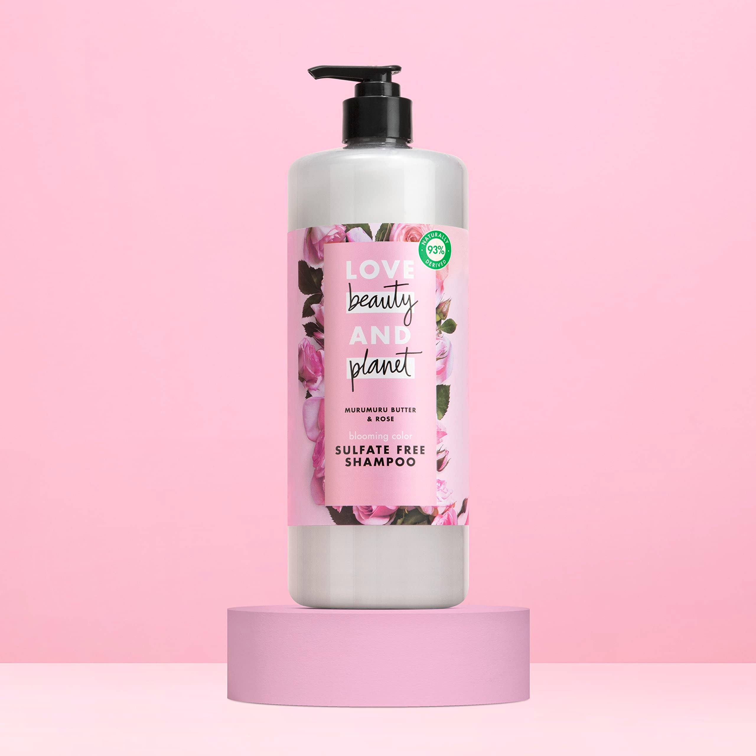 Love Beauty and Planet bottle is 100% recycled and recyclable for sustainability