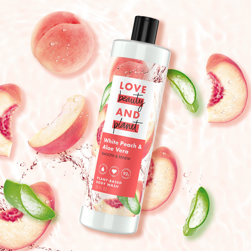 Cruelty-free logo on Love Beauty and Planet packaging.