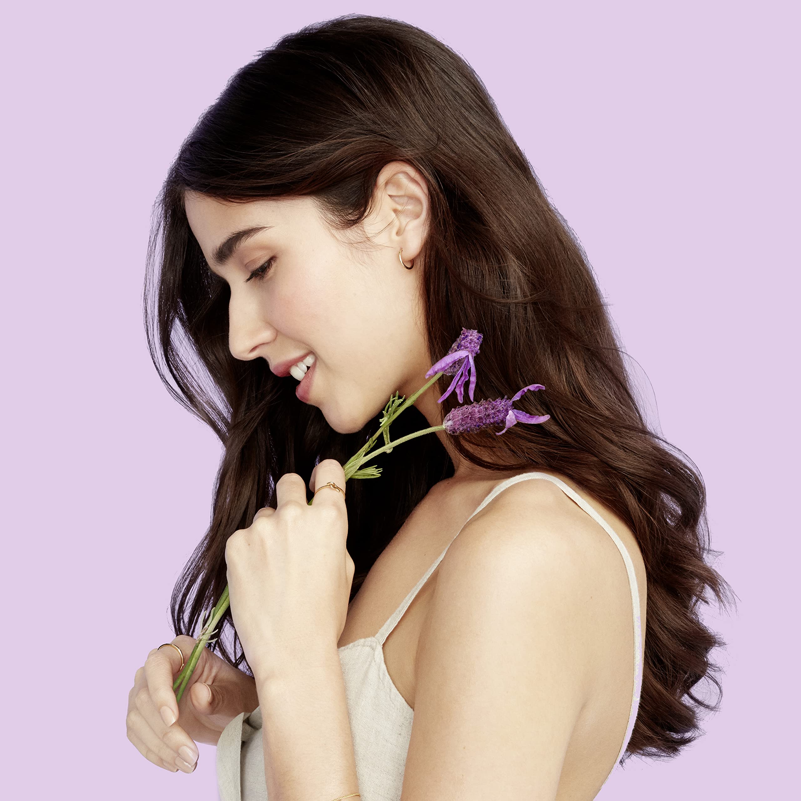 Love Beauty And Planet vegan shampoo packaging with lavender cap