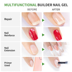 Love Easy Hema Free formula highlights hypoallergenic suitability for sensitive nails.