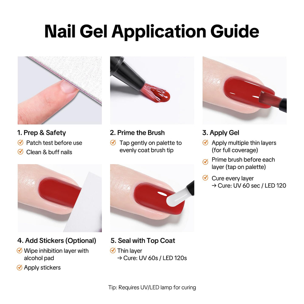 Love Easy vibrant color collection including classic red shades.