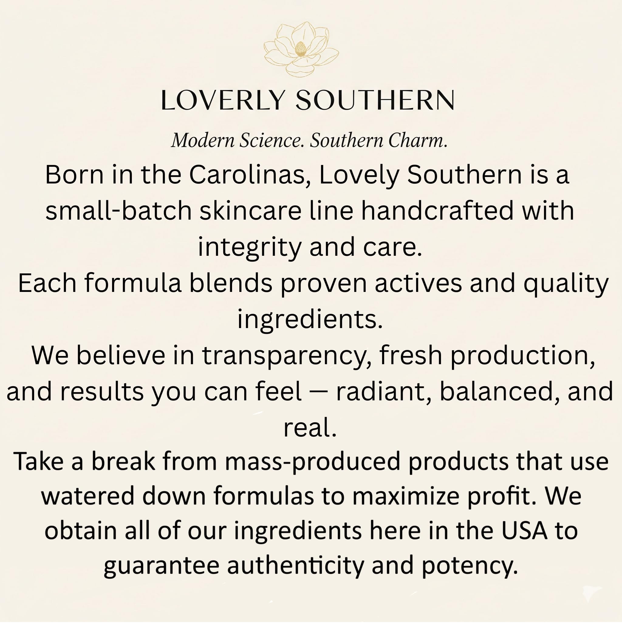 Lovely Southern small-batch production scene signals quality control.