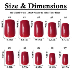 LoveOurHome 24-color glossy nail set ideal for versatile outfits.
