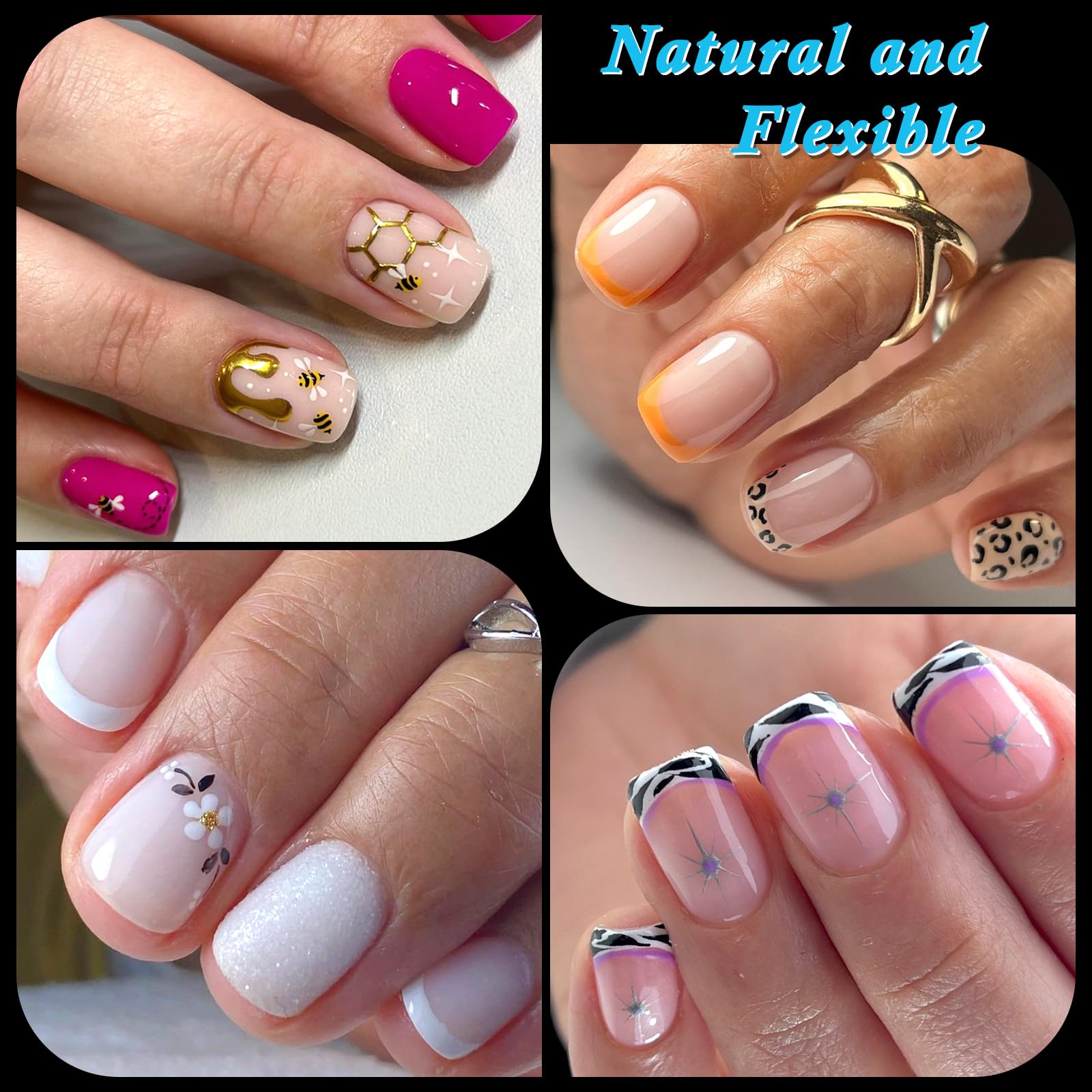 LoveOurHome clear nail tips ideal for gift-ready manicure options.