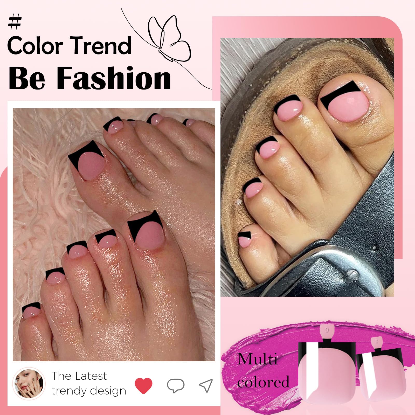 LoveOurHome nail file included for precise shaping and prep