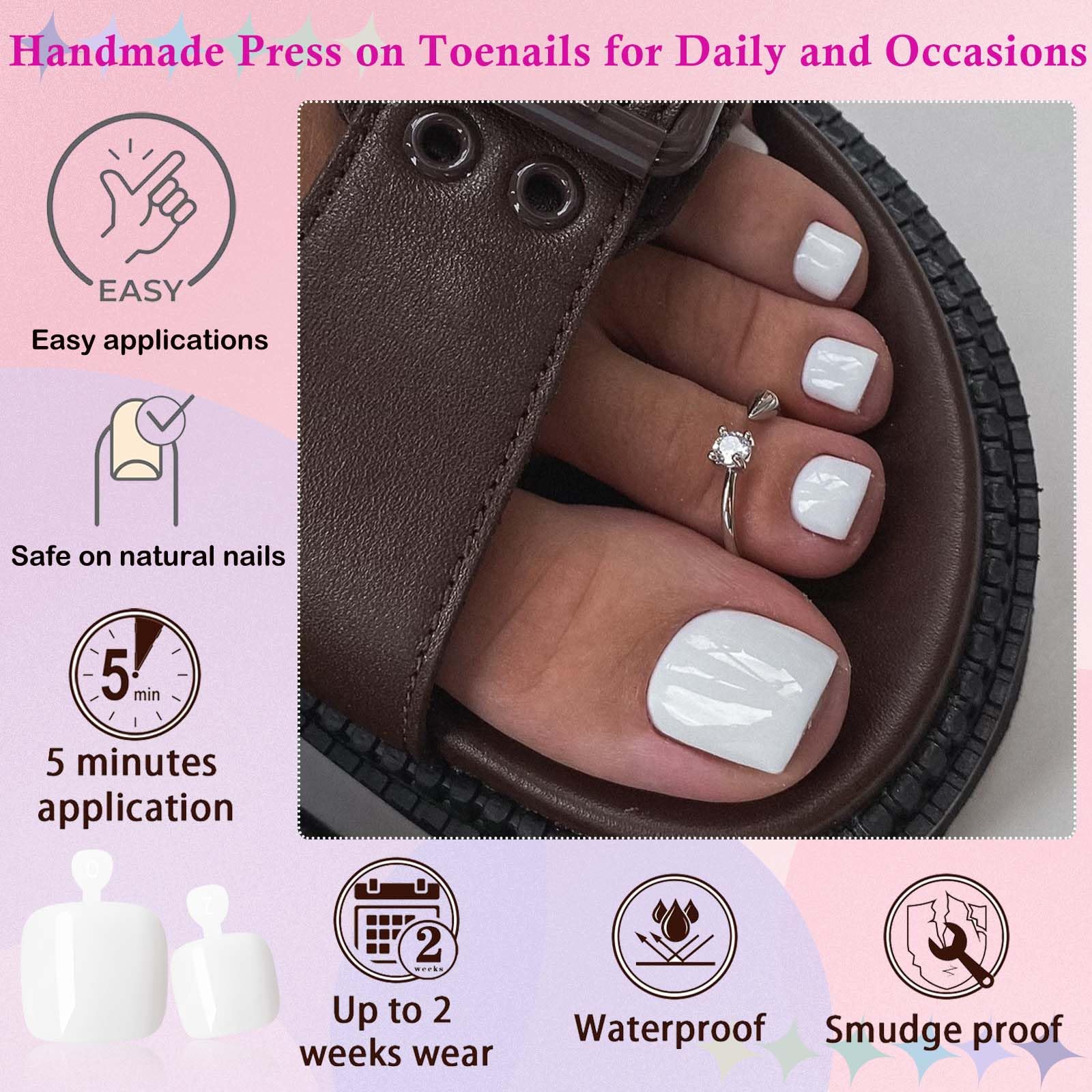 LoveOurHome pedicure solution protects natural nails during styling
