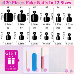 LoveOurHome toenails with adhesive tabs for mess-free, fast application.
