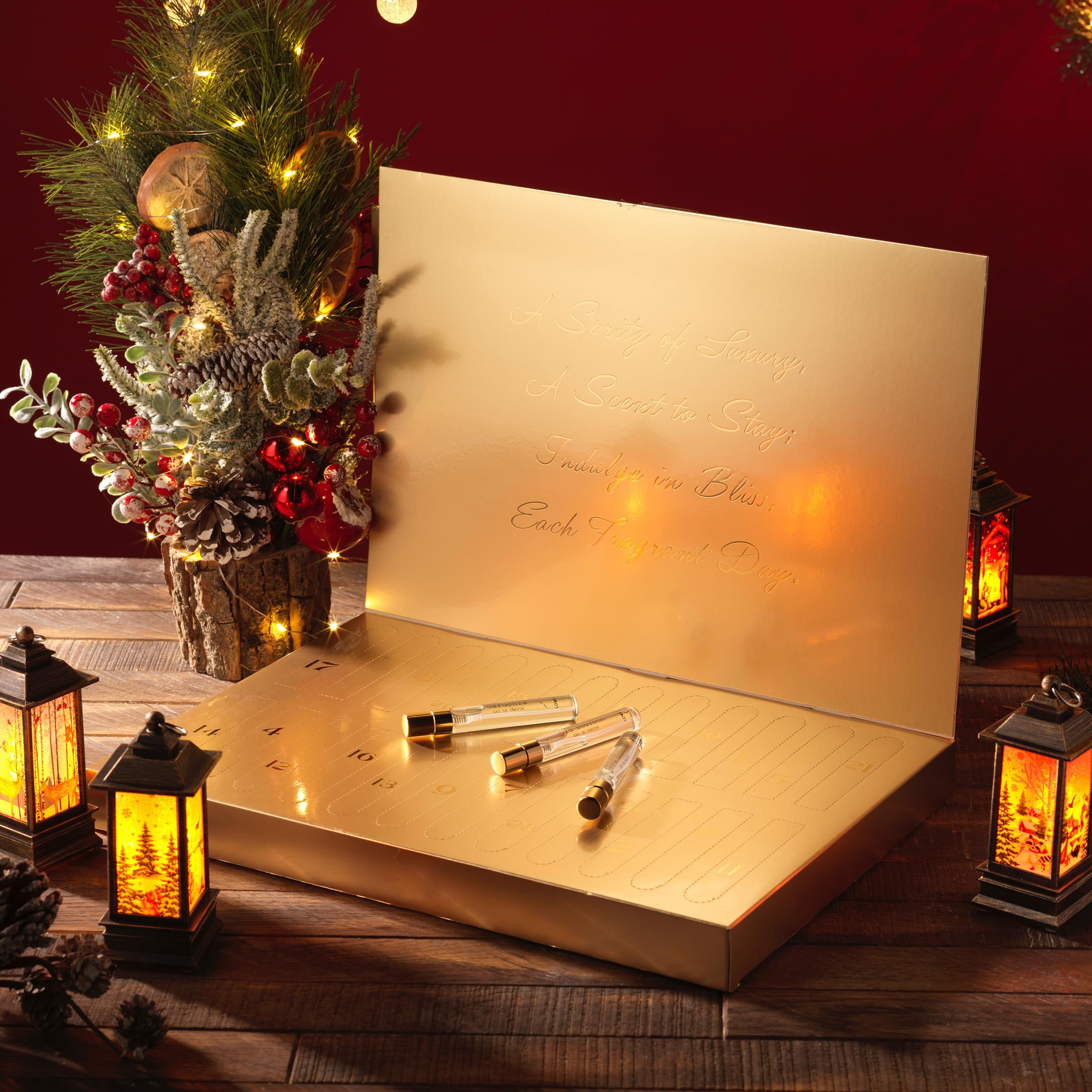 LOVERY 24 floral fragrances collection for diverse moods.