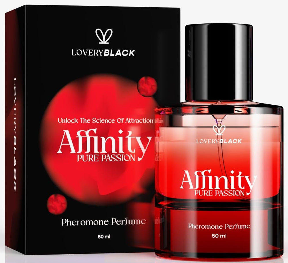LOVERY Affinity Pure Passion bottle front for magnetic first impressions