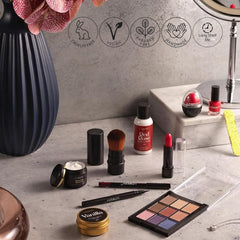 LOVERY eyeshadow palette offering versatile shades for day-to-night looks.