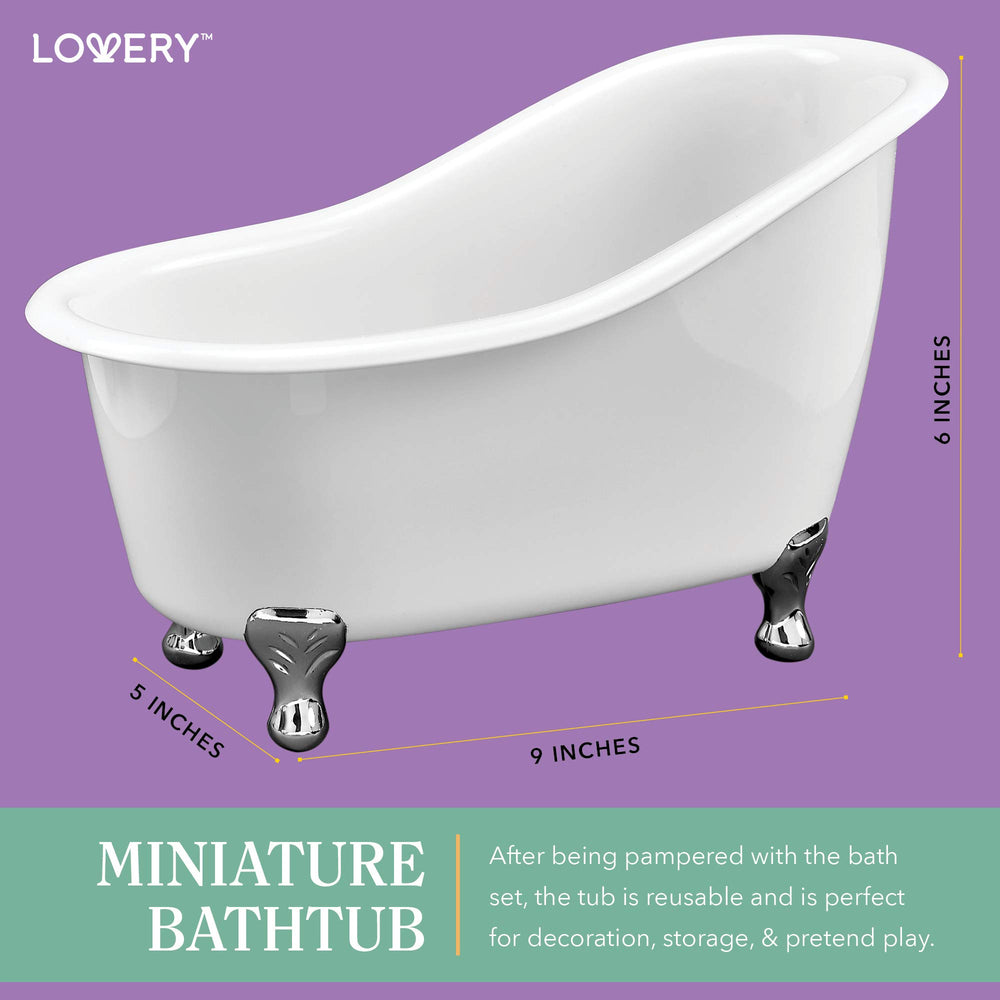 Lovery shea butter and vitamin E infusion for nourished skin after a bath.
