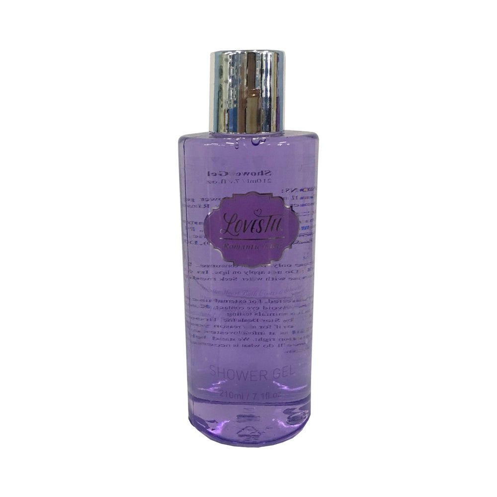 Lovestee lavender spa packaging in lilac tones for a premium look.