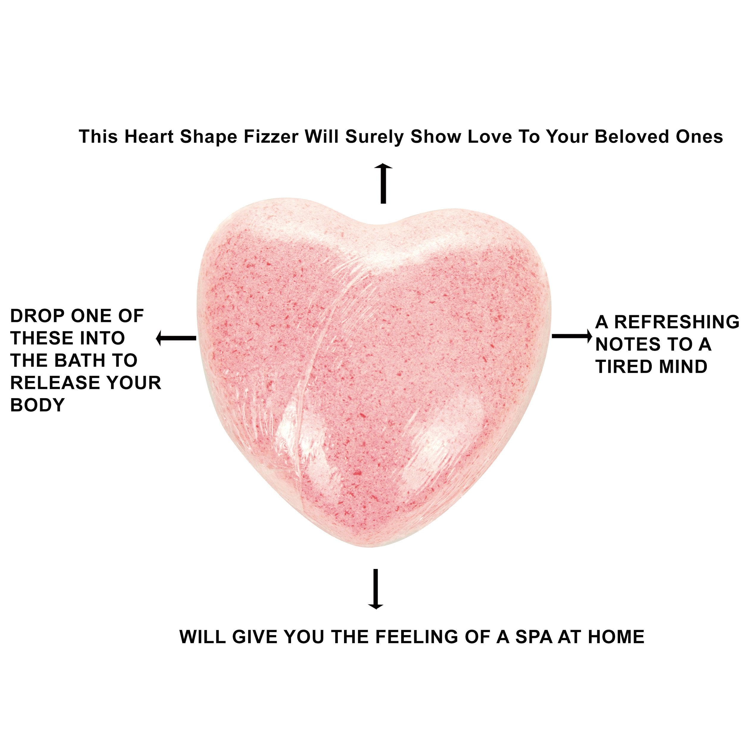 LOVESTEE Red bath puff ready for a gentle exfoliating cleanse.