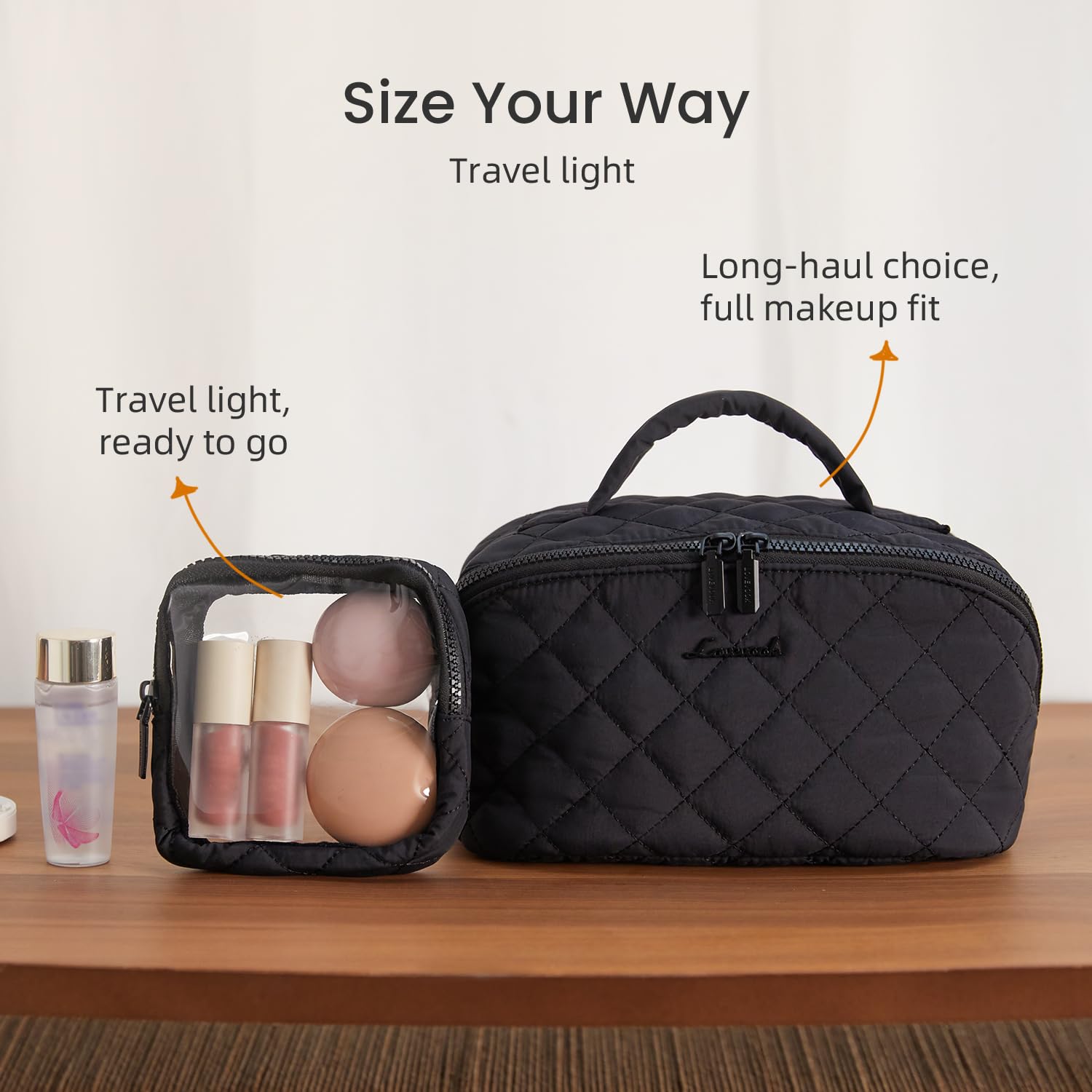 LOVEVOOK compact small bag ideal for daily lipstick and compact storage