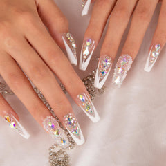 LOVFUL Aurora Light closeup of crystals and craftsmanship for lasting wear