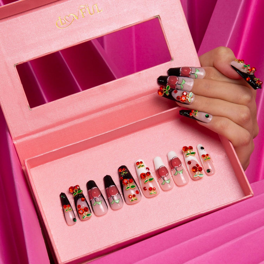 LOVFUL easy application for salon-like nails at home