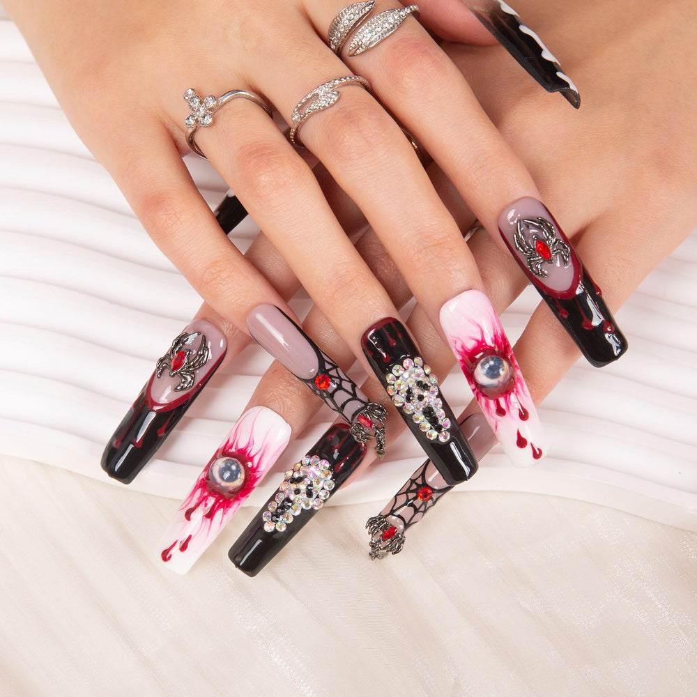 LOVFUL Final Destination nails, handmade for precise fit
