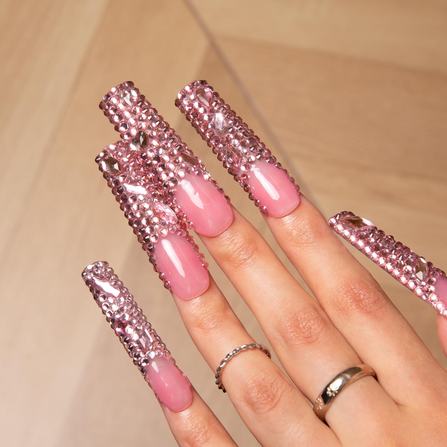 LOVFUL salon-quality at-home application with easy fit and secure adhesion.