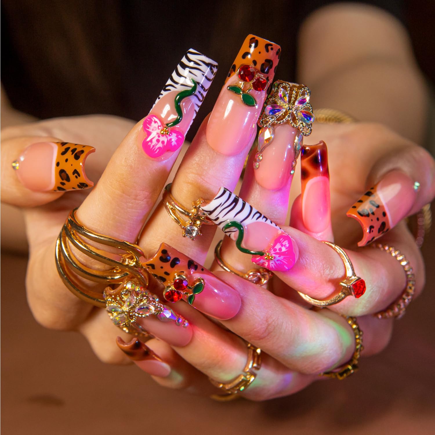 LOVFUL Fruit Energy nail art design showcases trendsetting style.