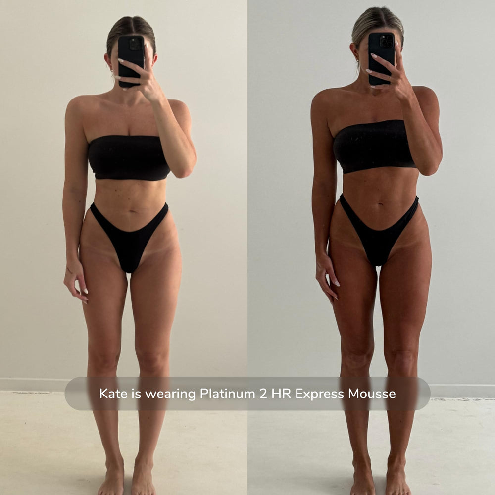 Loving Tan Platinum 2 HR Express mousse Australian formula with naturally derived ingredients