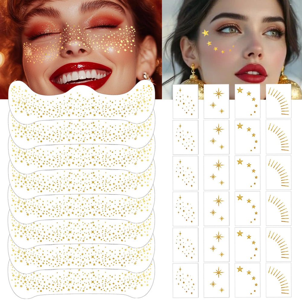 LOVLOV Glitter Freckles 32-piece pack adds festive sparkle to your look