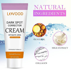 Knees treated with LOVOOD for refined texture and uniform tone.