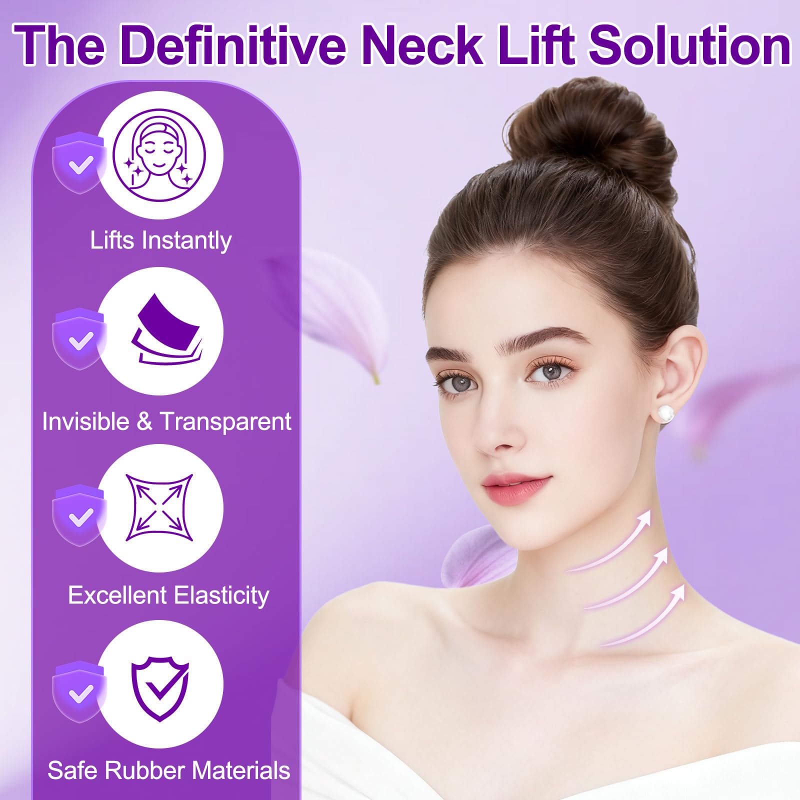 Loxbcin neck tape breathable 0.02mm film keeps skin comfortable