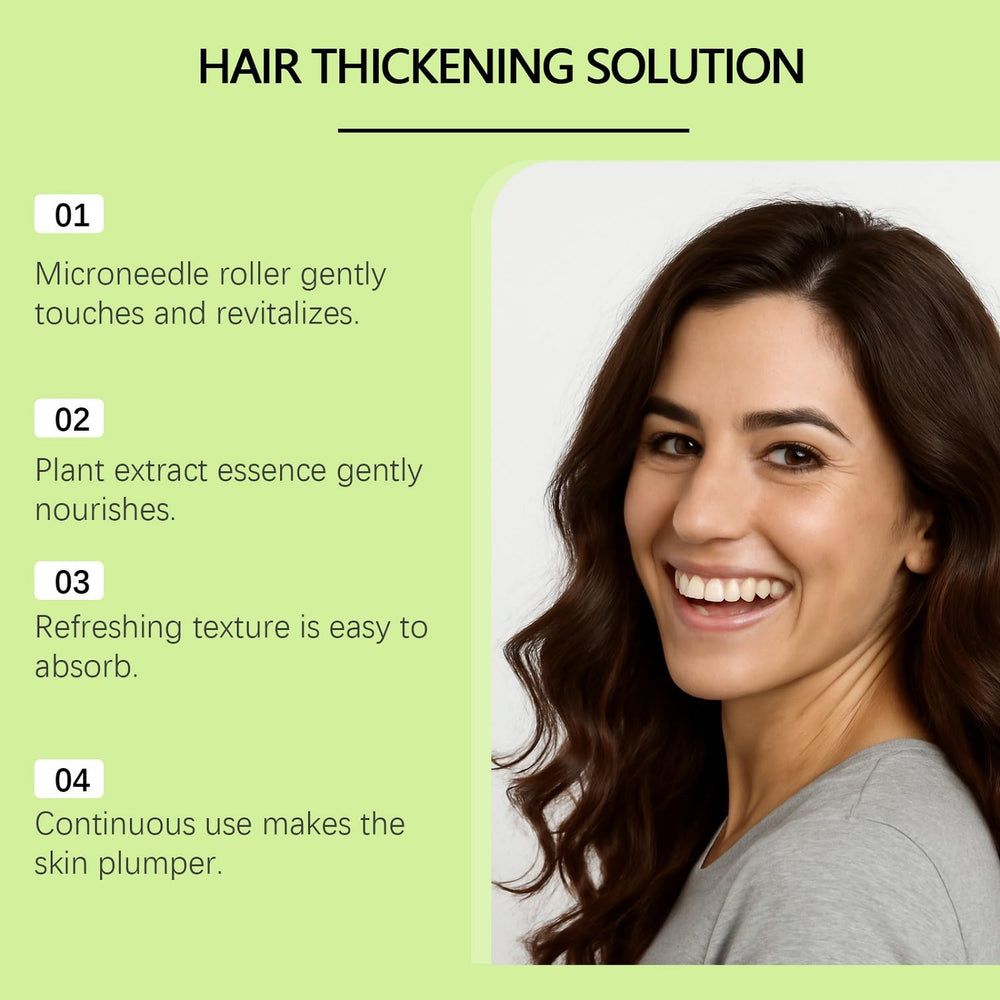 LOYOTICE Hair Regrowth System serum dispensing close-up for quick absorption