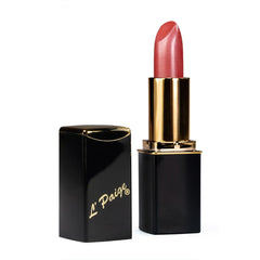 L’Paige L19 Mocha Lipstick closeup in satin rosy-brown finish for everyday polish