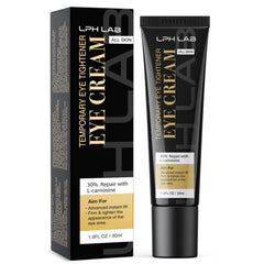 LPH LAB Temporary Eye Tightener bottle closeup for quick under-eye firming.