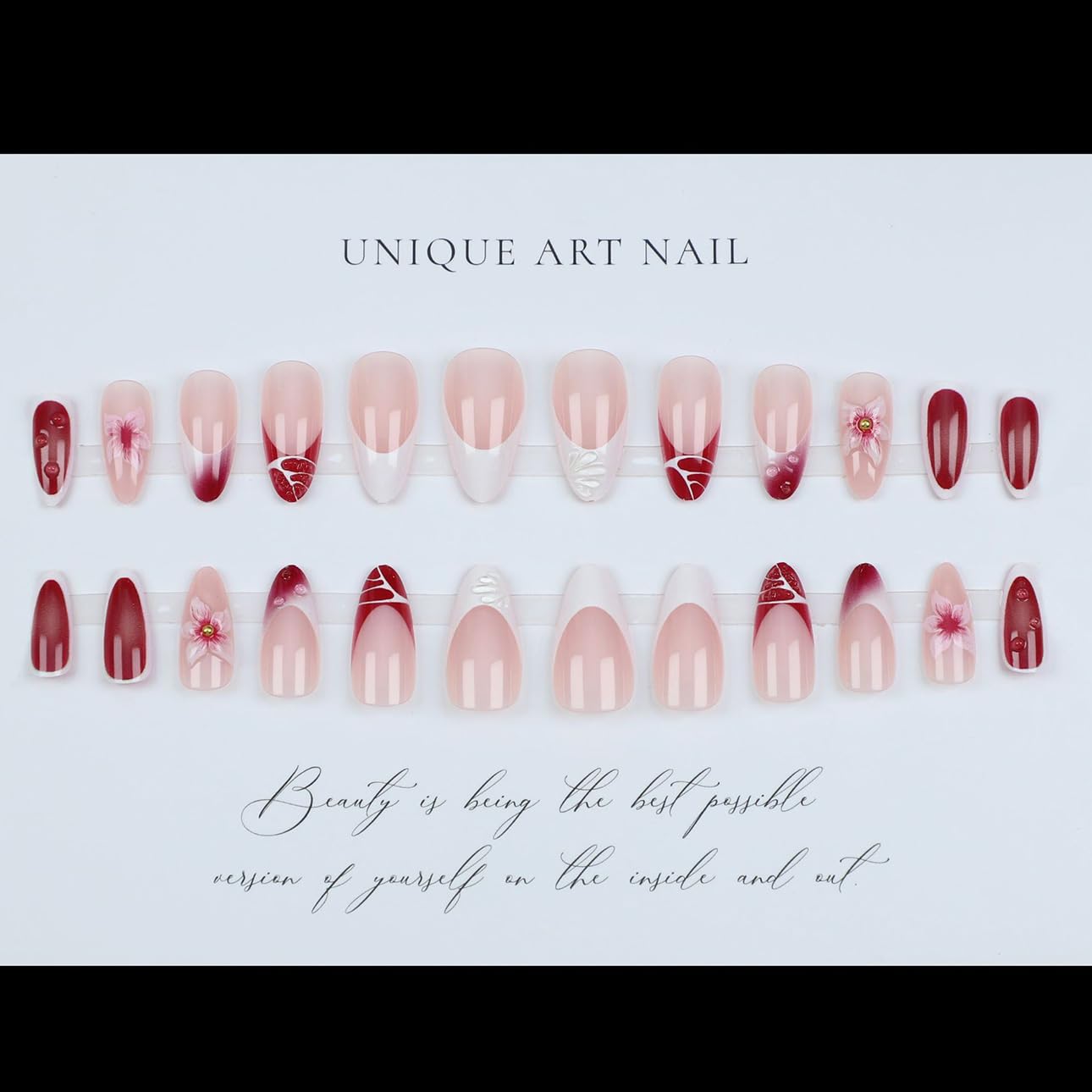 LPOODDNU glossy pink finish nails add versatile everyday elegance