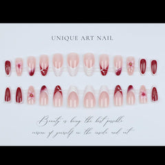 LPOODDNU glossy pink finish nails add versatile everyday elegance