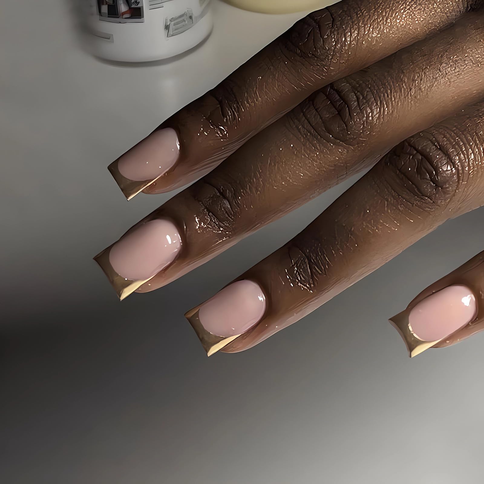 Complete DIY kit packaging for at-home manicure convenience by LPOODDNU.