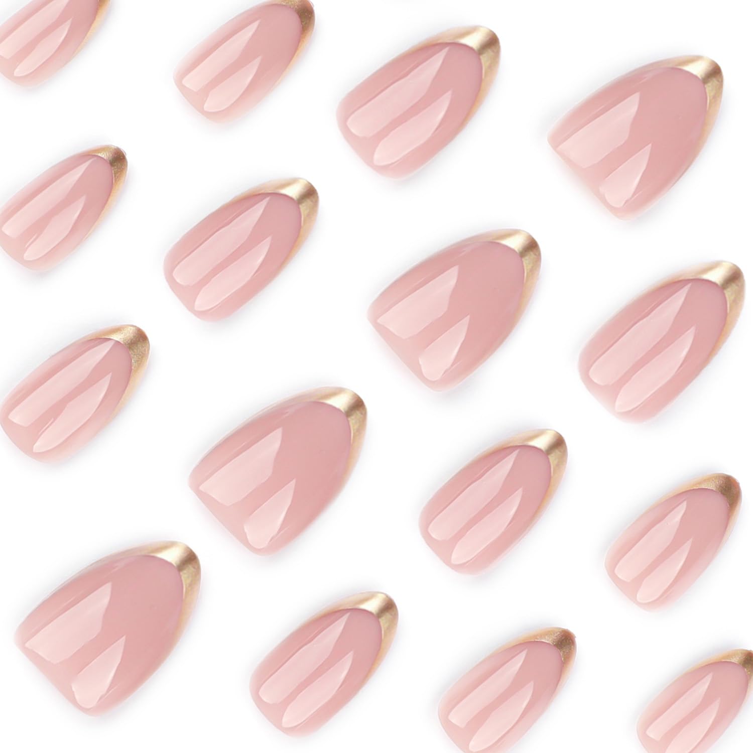 LPOODDNU Elegant gold tips add a subtle decorative accent.