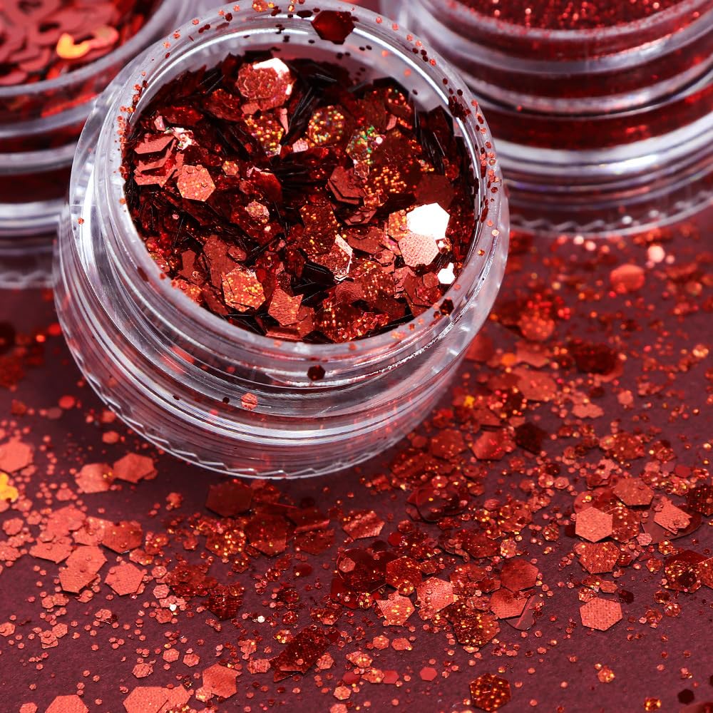 LPOODDNU glitter for nails and crafts versatile decorating ideas
