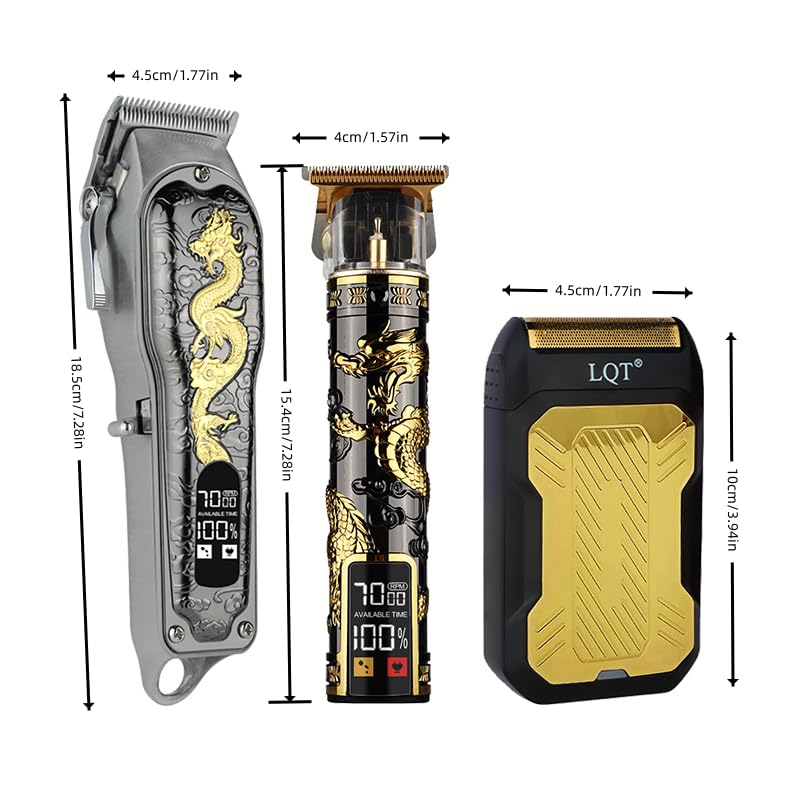 LQT professional cordless clipper for versatile styling at home.